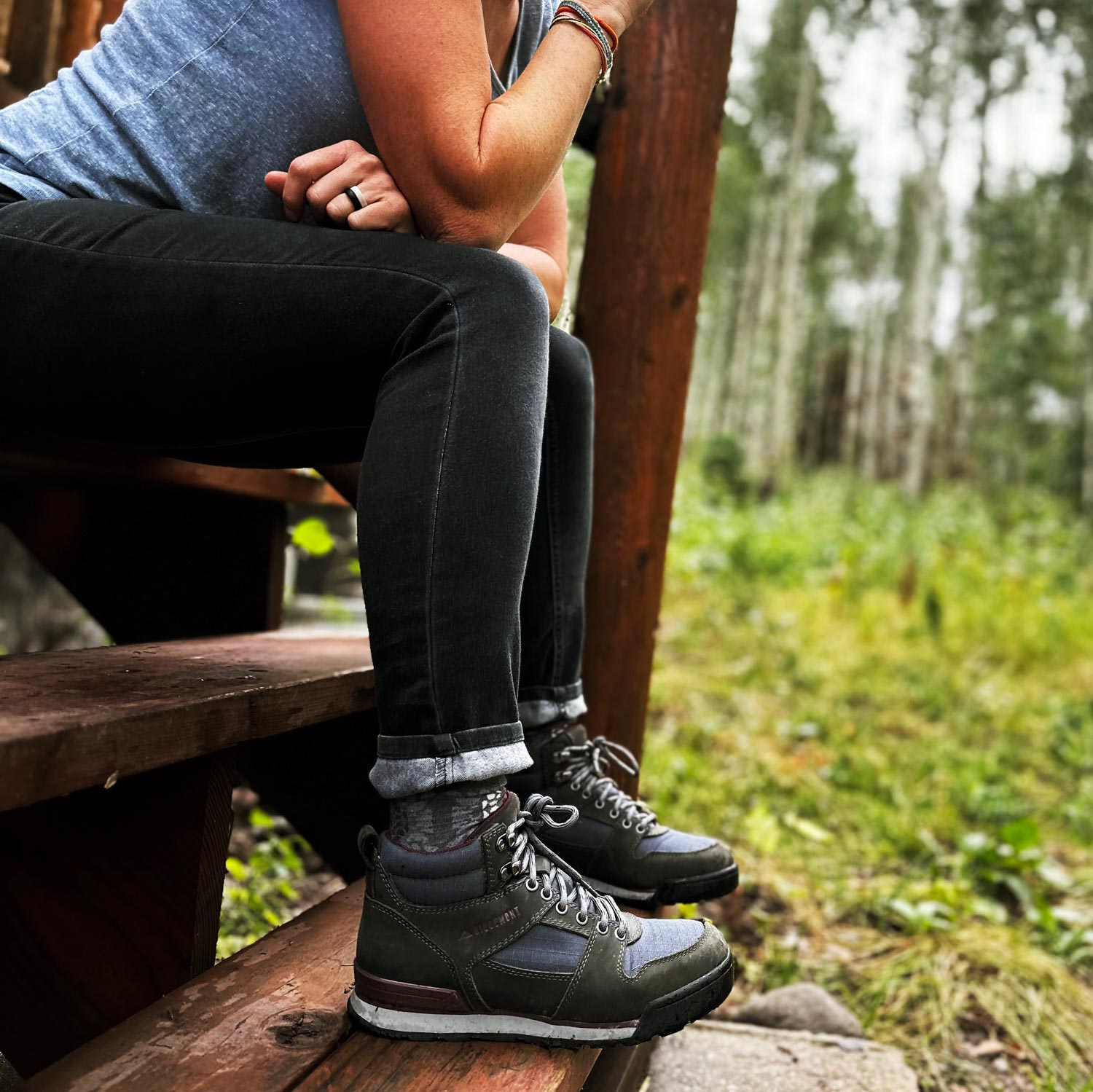 Ridgemont Monty Hi Women's Waterproof Hiking Boots - Waxed Leather