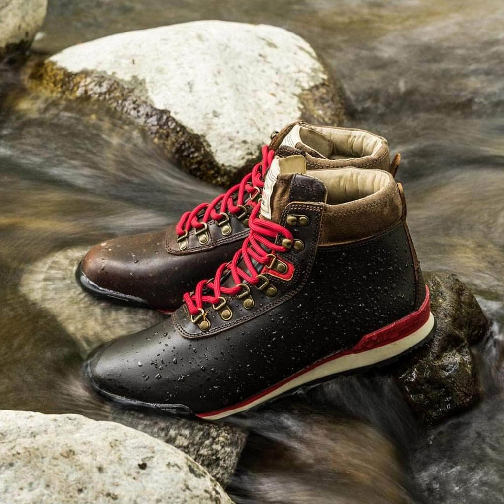 Ridgemont Heritage Unisex Waterproof Hiking Boots Java Red Java Red 8