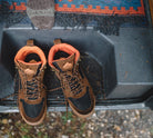 Ridgemont Footwear Monty Hi : Brown/Orange