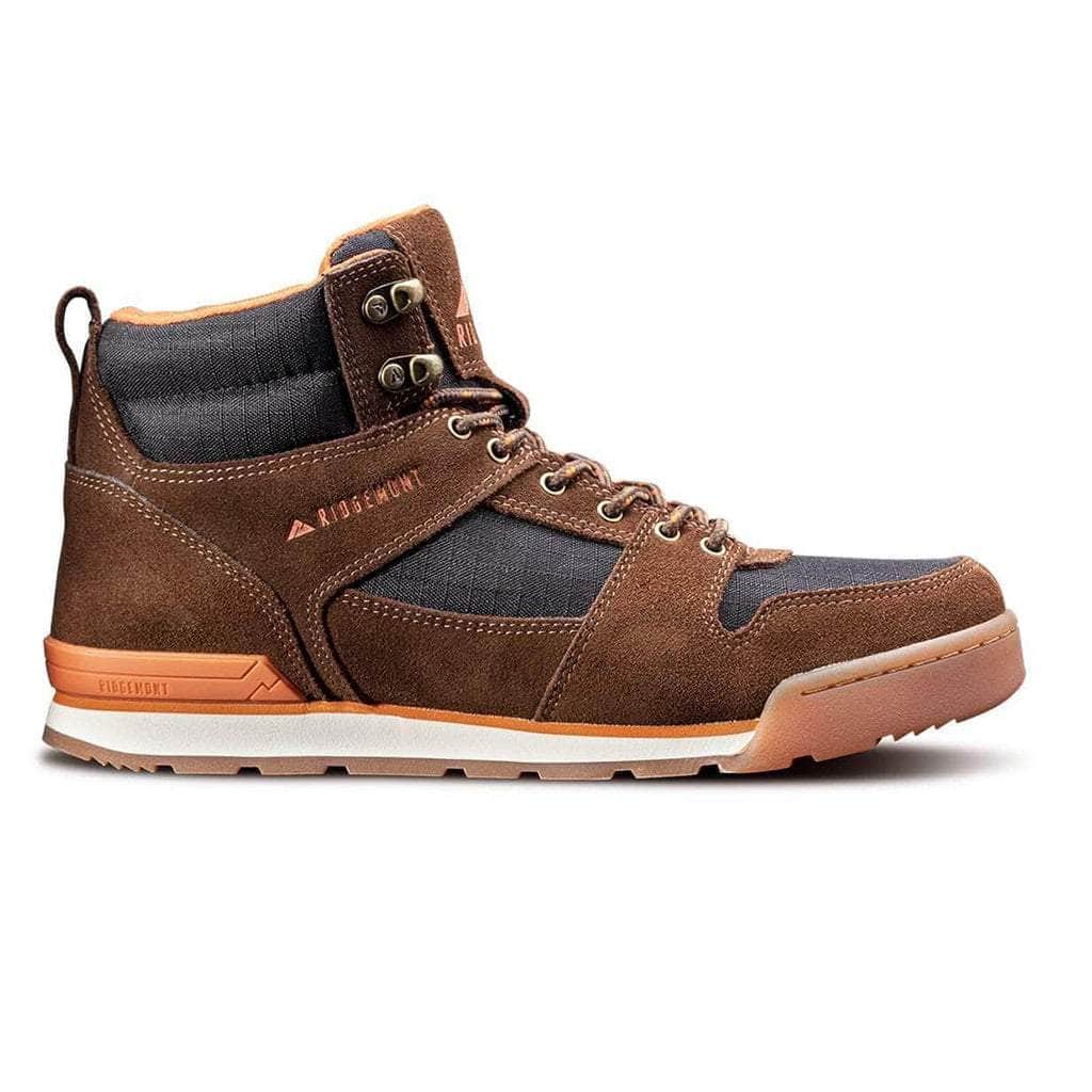 Ridgemont Footwear Monty Hi : Brown/Orange