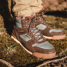 Ridgemont Monty Hi Men's Waterproof Hiking Boots - Waxed Leather Brown ...