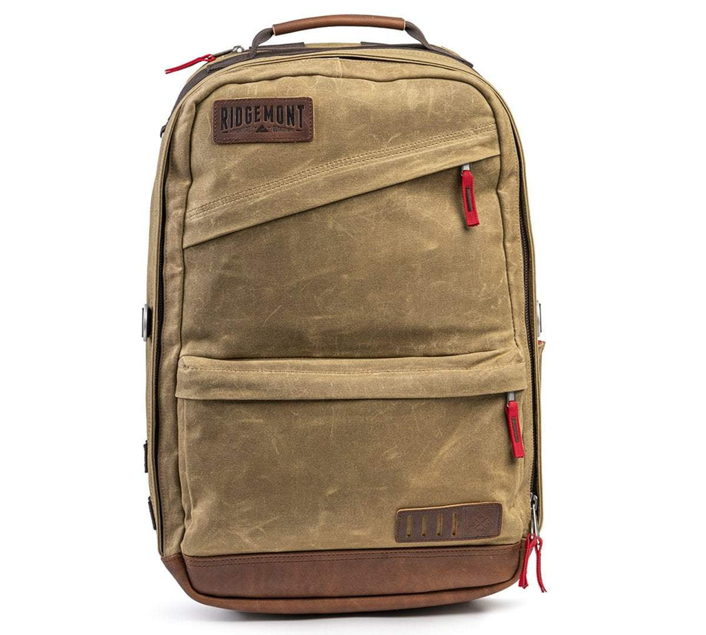 Ranger Backpack - Brown/Red - Ridgemont
